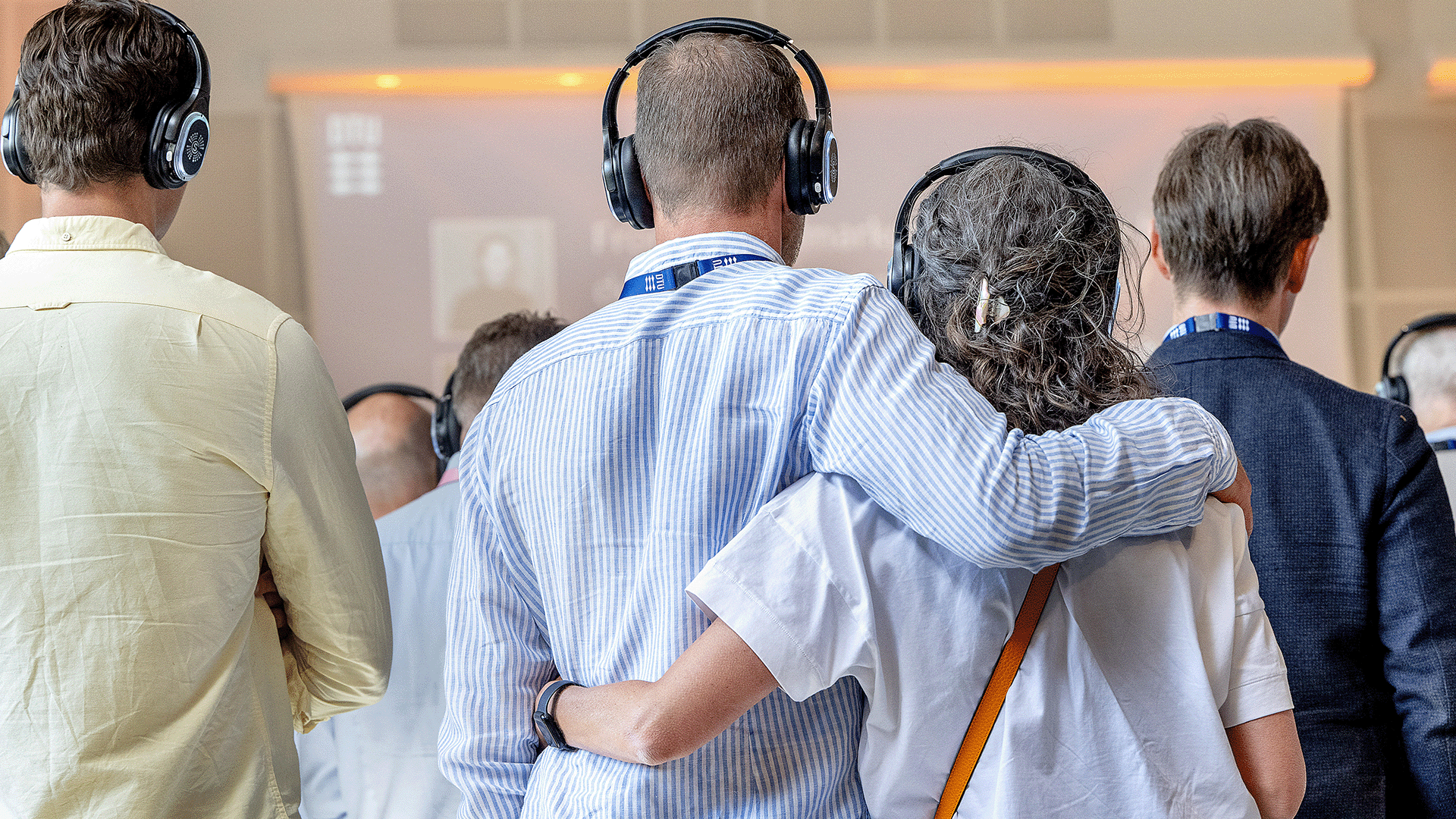 Listening to speaker